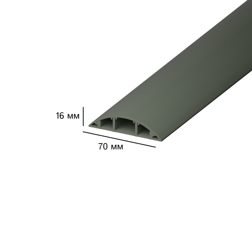 70х16 мм AGIS Profile Cерый бетон