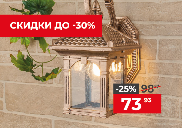 Распродажа садово-парковых светильников Elektrostandard