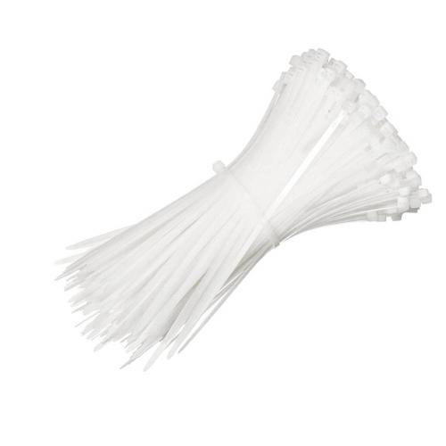 Хомут нейлоновый (стяжка) 3,6х200 белый (100шт-уп) ETP